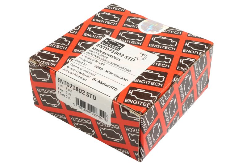 Juego de metales de bancada ENGITECH ENT071802 STD para Case IH 85