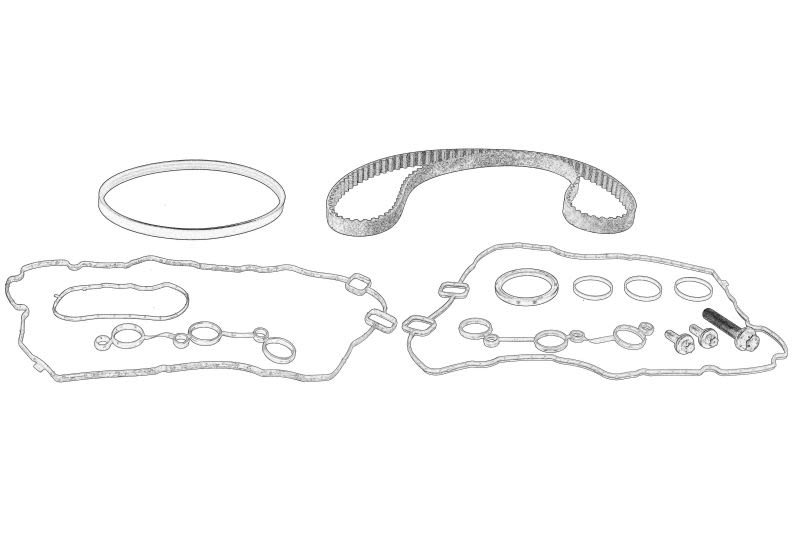 Kit de correa de distribución OE PEUGEOT 1654515580 para Citroen C3 II