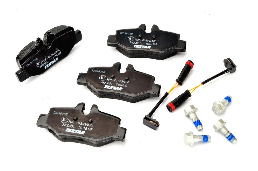 Pastillas de freno de disco TEXTAR 2400801 para Mercedes-Benz Vito (W639) 2003-