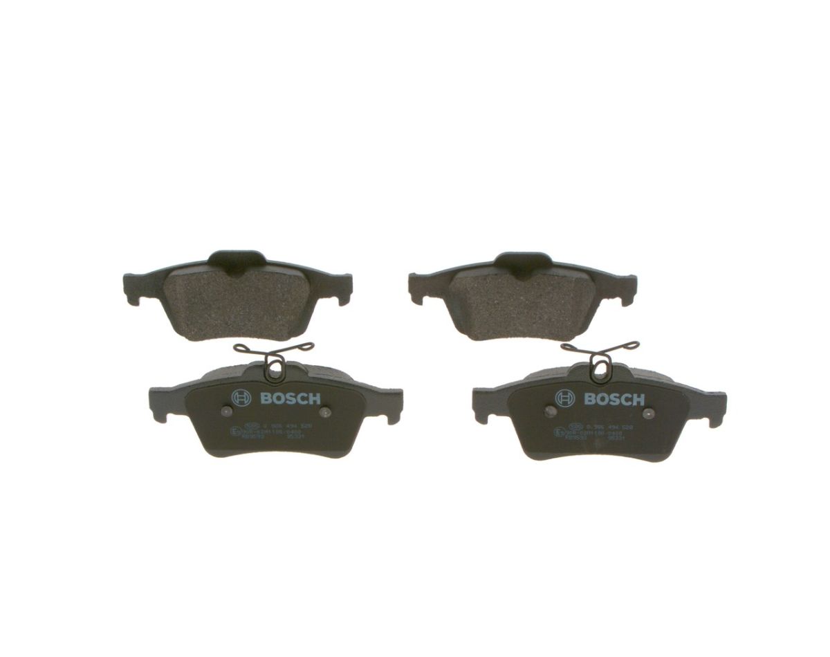 Pastillas de freno de disco BOSCH 0 986 494 528 para Volvo V40