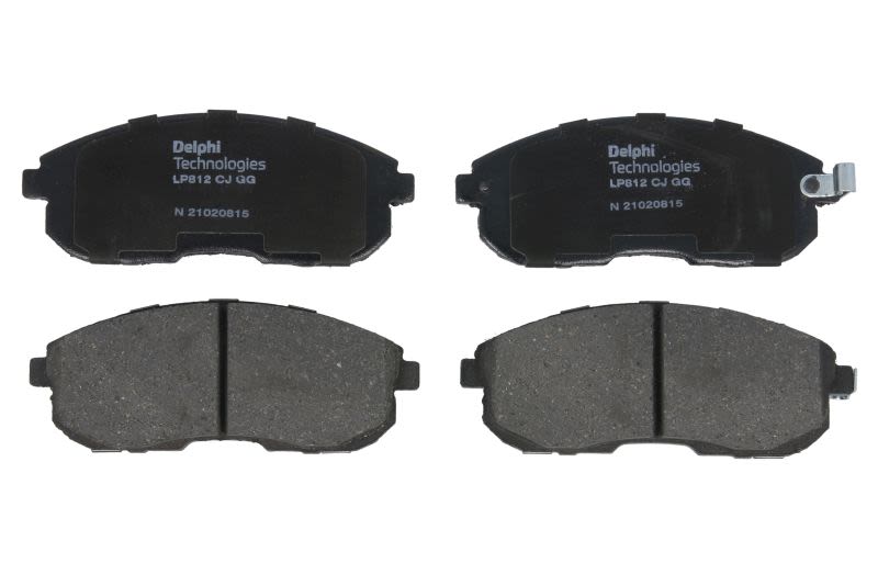 Pastillas de freno de disco DELPHI LP812 para Nissan Altim