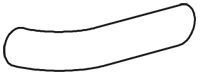 Tubería de escape DINEX 49618 para MAN TGM I