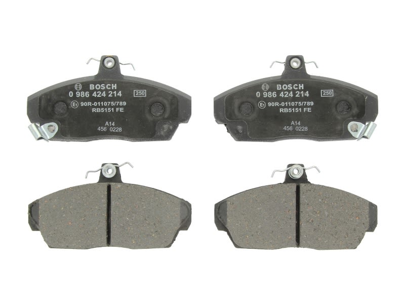 Pastillas de freno de disco BOSCH 0 986 424 214 para Honda CIVIC VI