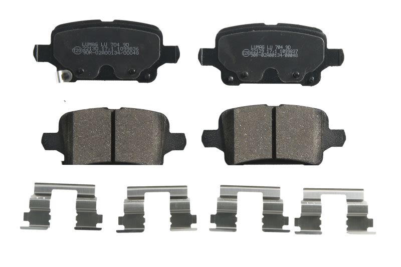 Pastillas de freno de disco BRECK 22129 00 704 00 para Opel Astra K
