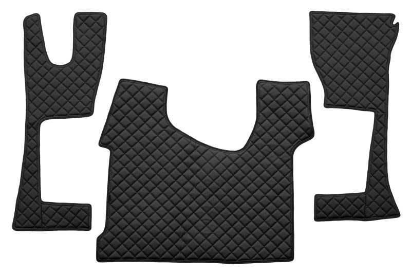 Alfombra de piso F-CORE FL34 BLACK para Mercedes-Benz Actros MP4 / MP5