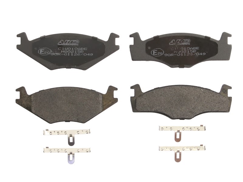 Pastillas de freno de disco ABE C1W010ABE para Volkswagen Saveiro G1