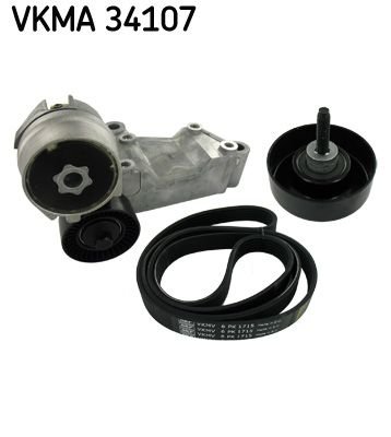 Juego de correa multinervada SKF VKMA 34107 para Ford Transit Connect
