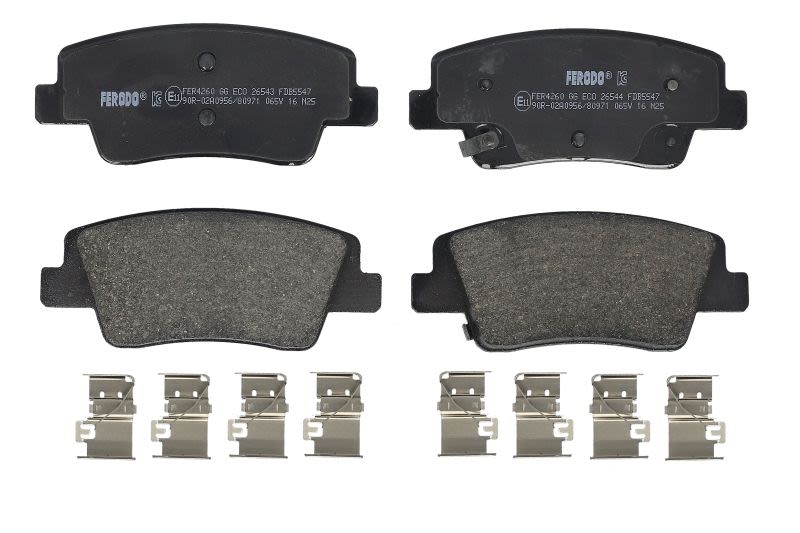 Pastillas de freno de disco FERODO FDB5547 para Hyundai Ioniq 5