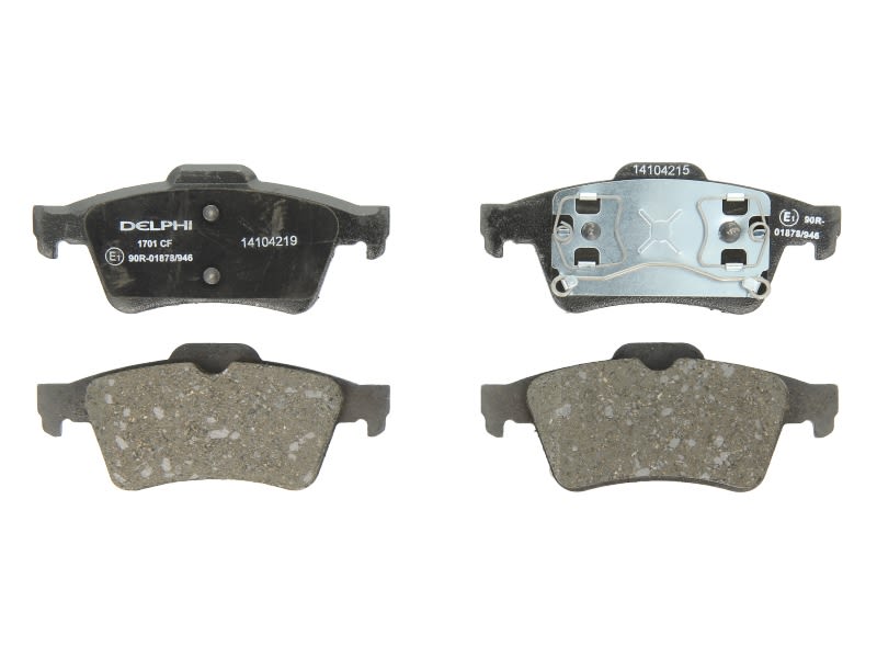 Pastillas de freno de disco DELPHI LP1701 para Ford Transit Connect