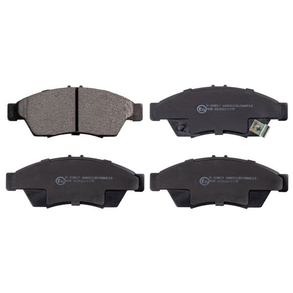 Pastillas de freno de disco BLUE PRINT ADK84231 para Suzuki Lian