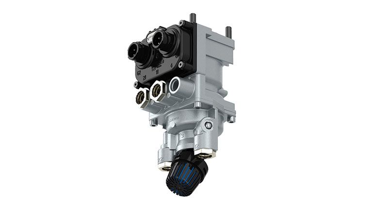 Válvula de freno de servicio WABCO 4800010110 para Mercedes-Benz Actros MP2 / MP3