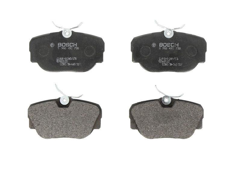 Pastillas de freno de disco BOSCH 0 986 491 730 para BMW Serie 3 (E30) 1982-1994