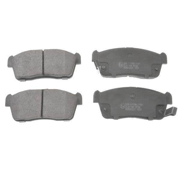 Pastillas de freno de disco BLUE PRINT ADK84223 para Suzuki Alto VI