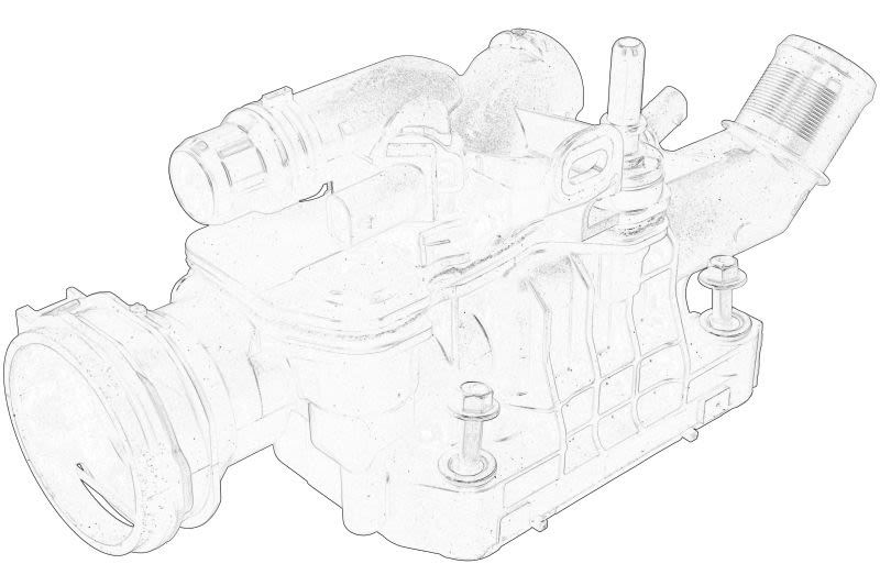 Termostato de refrigerante OE FORD 2292588 para Ford Transit Connect