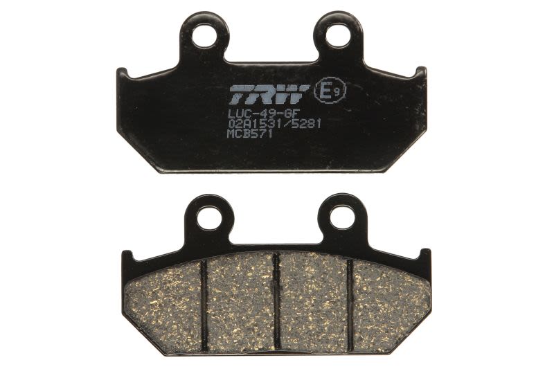 Pastillas de freno de disco TRW MCB571 para Honda CB