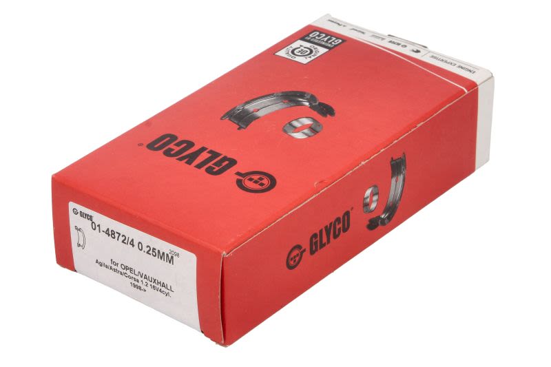 Juego de metales de biela GLYCO 01-4872/4 0.25MM para Opel Corsa B