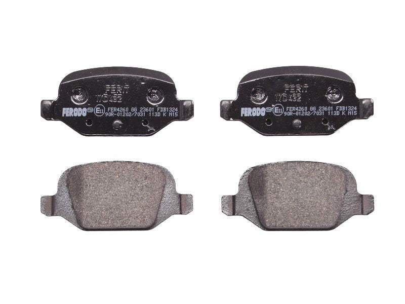 Pastillas de freno de disco FERODO FDB1324 para Fiat 500