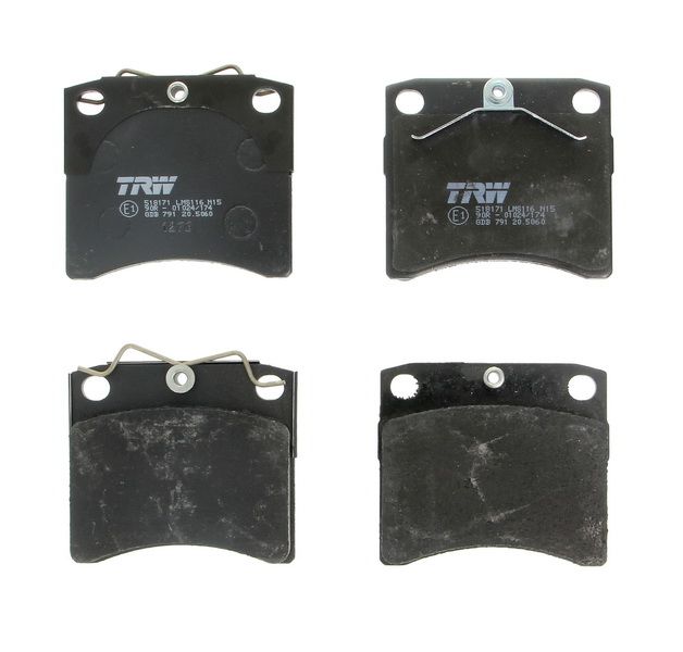 Pastillas de freno de disco TRW GDB791 para Volkswagen Transporter T4
