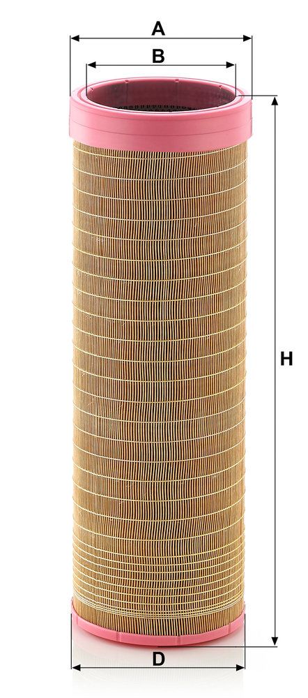 Filtro de aire MANN-FILTER CF 18 202 para Volvo FE