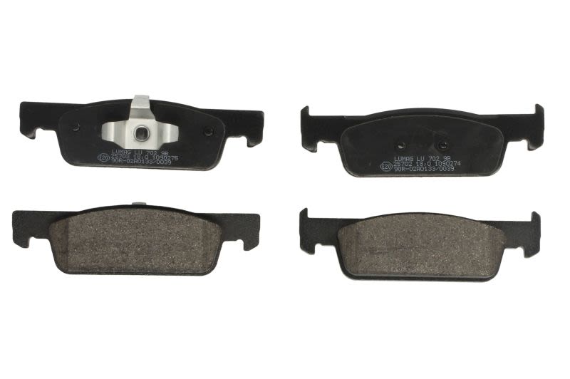 Pastillas de freno de disco BRECK 25702 00 702 00 para Renault Clio IV