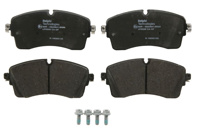 Pastillas de freno de disco DELPHI LP3395 para Land Rover Defende