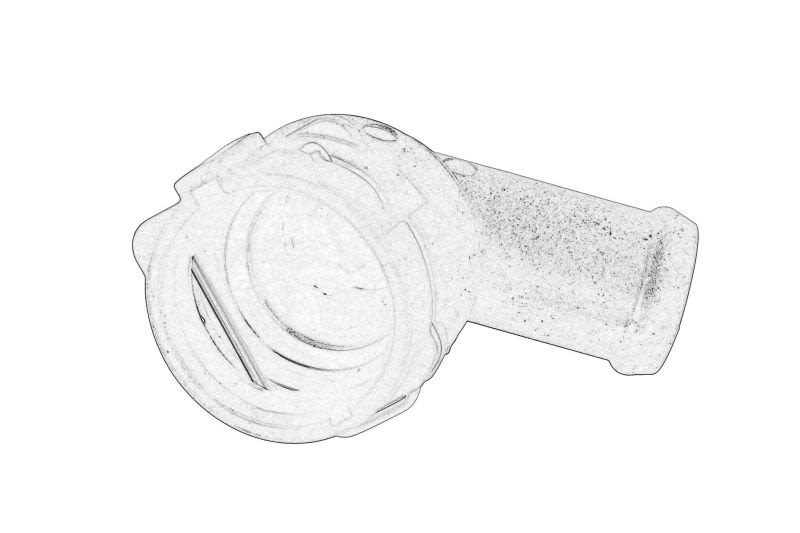 Brida de refrigerante OE VW 5Q0 122 291BB para Volkswagen Golf VII