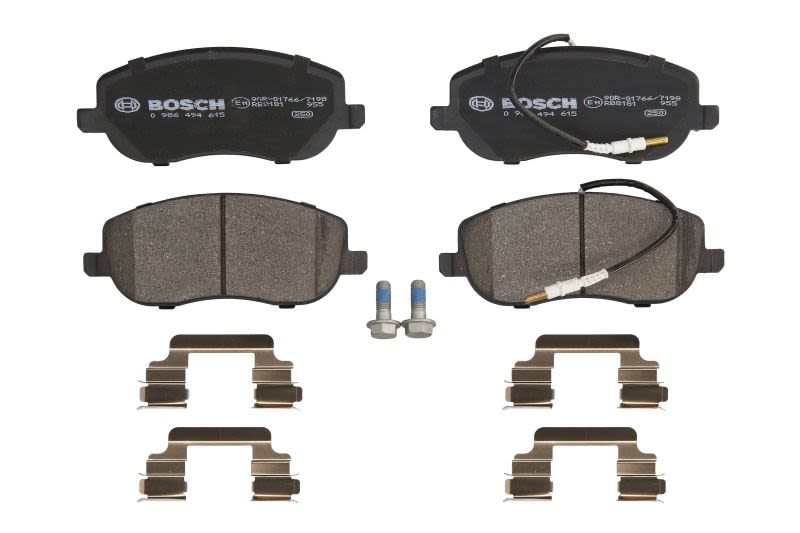 Pastillas de freno de disco BOSCH 0 986 494 615 para Peugeot 807