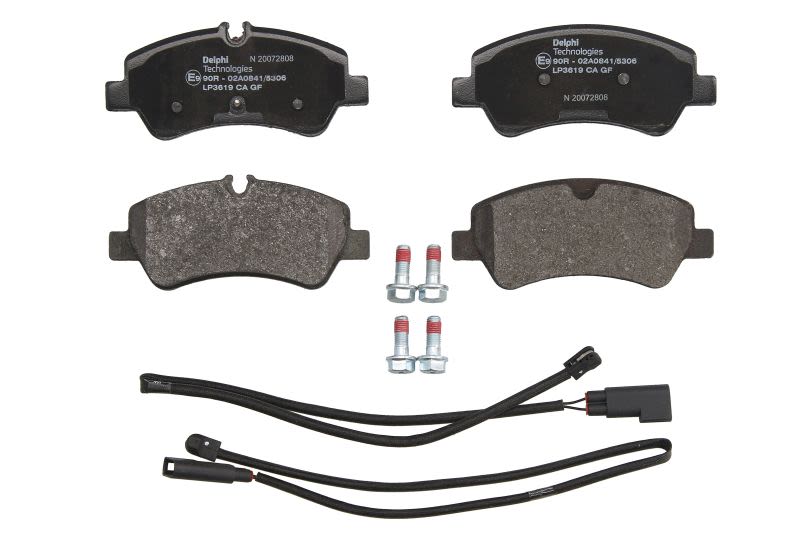 Pastillas de freno de disco DELPHI LP3619 para Ford Transit