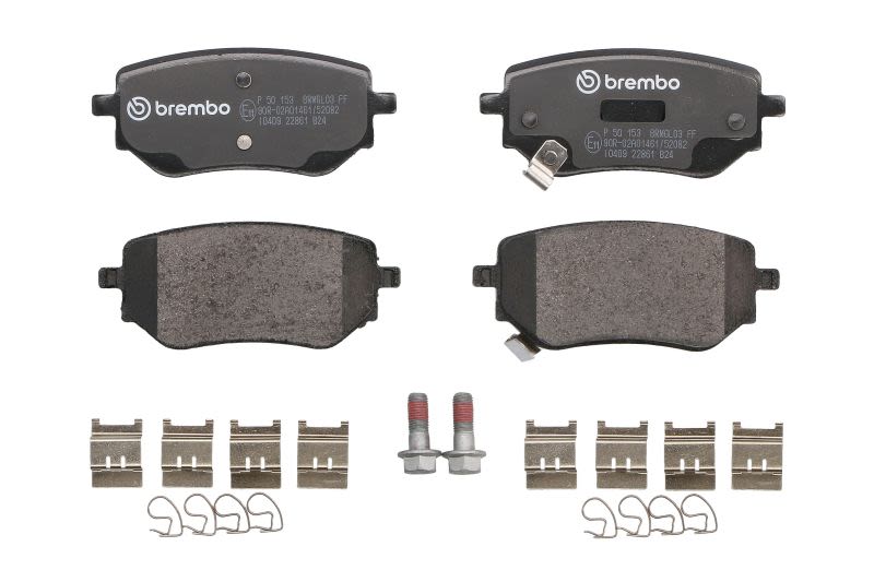 Pastillas de freno de disco BREMBO P 50 153 para Nissan Navara NP300