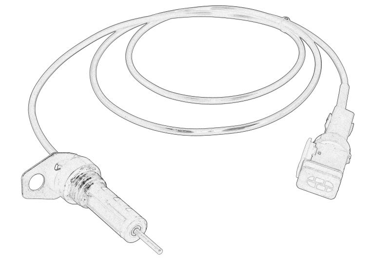 Sensor de desgaste para pastillas de freno OE VOLVO 23740255 para Volvo Gama C