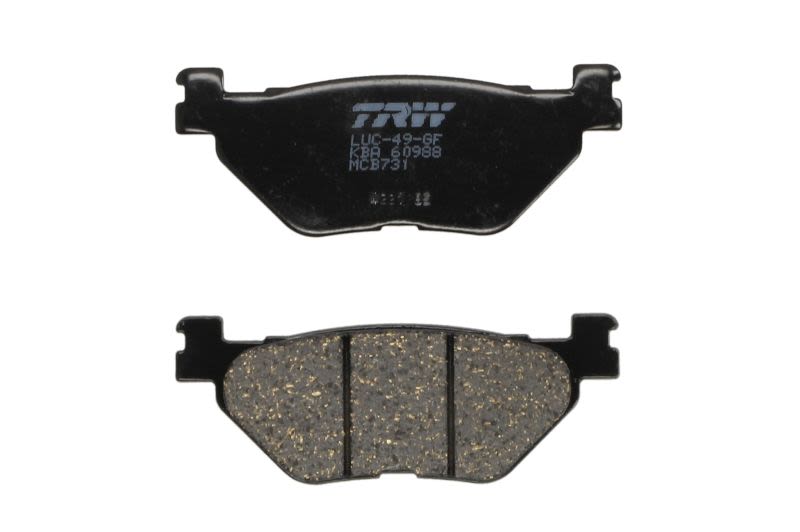 Pastillas de freno de disco TRW MCB731 para Yamaha XT