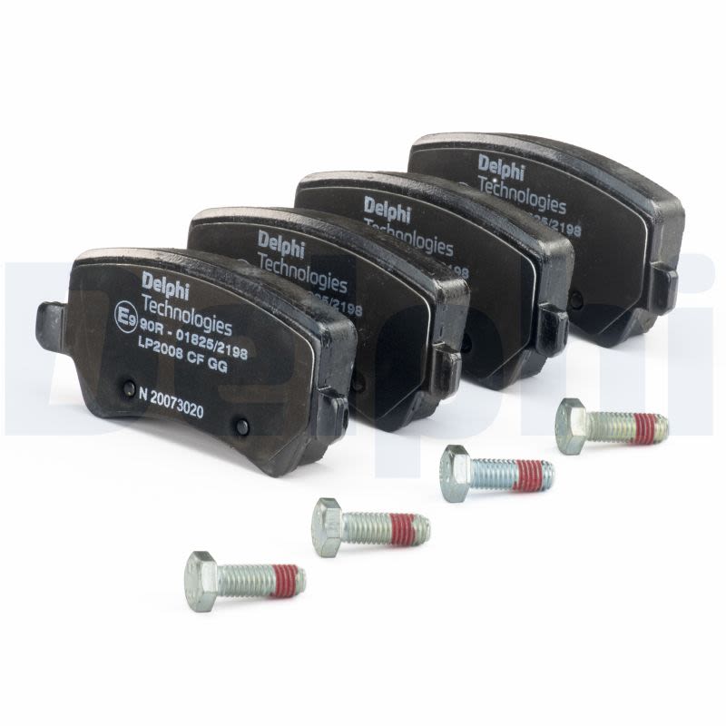 Pastillas de freno de disco DELPHI LP2008 para Volvo S60 II