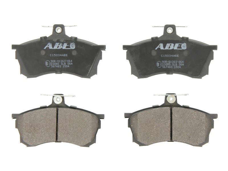 Pastillas de freno de disco ABE C15034ABE para Mitsubishi L 300 III