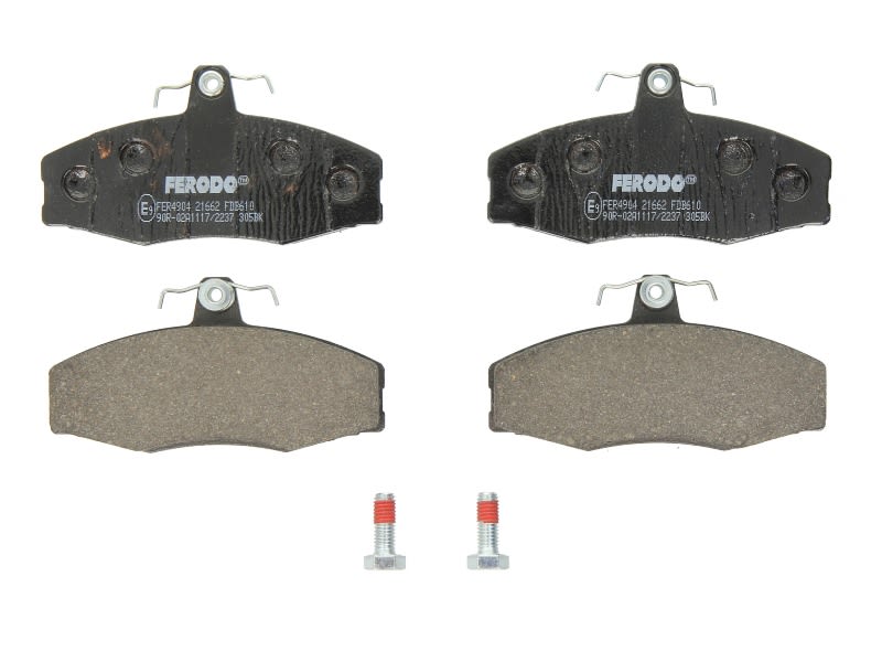 Pastillas de freno de disco FERODO FDB610 para Volkswagen Caddy II 1.3/1.6/1.9D