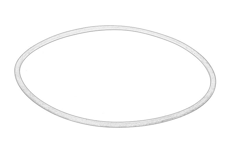 Retén de eje, brida de caja de cambios manual OE JOHN DEERE R120843-JD para John Deere 310