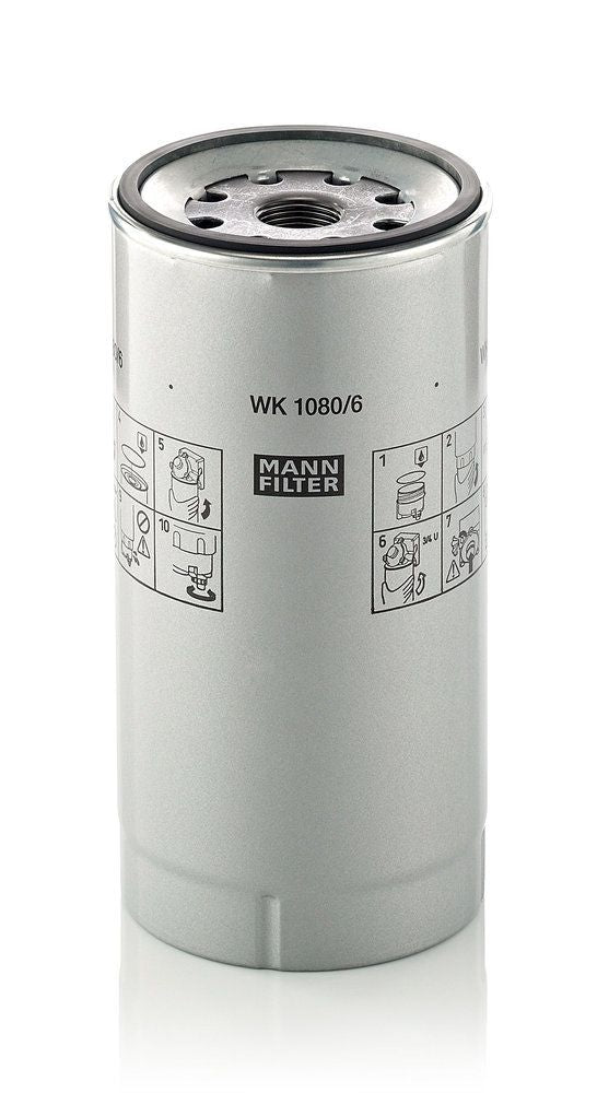 Filtro de combustible MANN-FILTER WK 1080/6 x para Mercedes-Benz Atego 2
