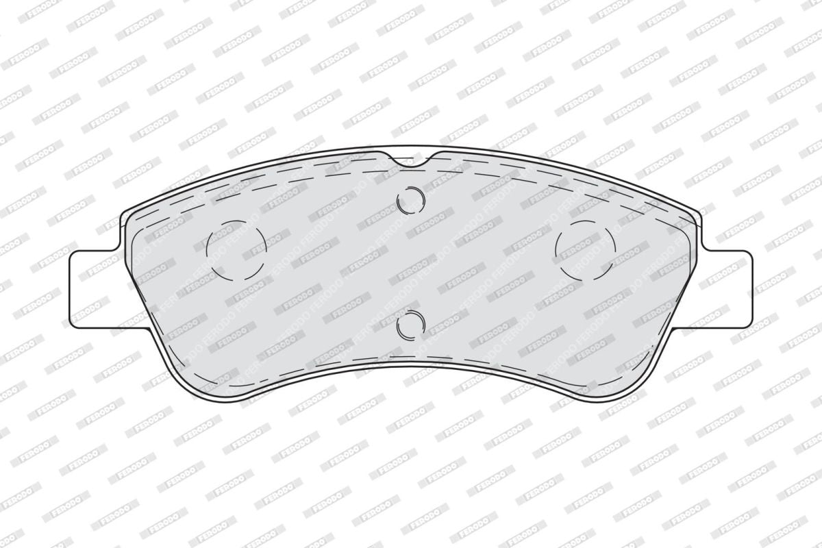 Pastillas de freno de disco FERODO FDB4066 para Citroen C3 I