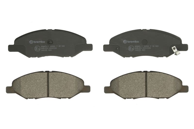 Pastillas de freno de disco BREMBO P 56 088 para Nissan Tiid