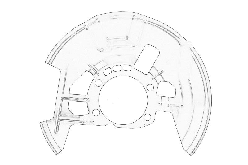 Tapa de cáliper de freno OE MAZDA KD45-33-271C para Mazda 3