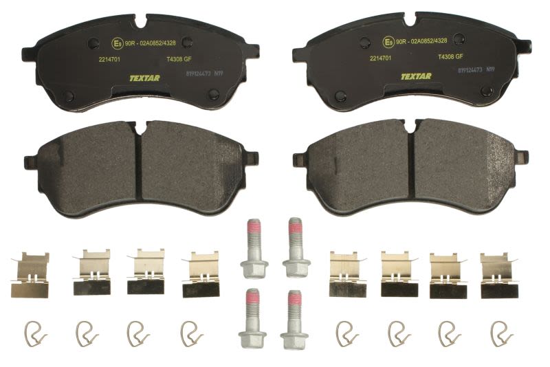 Pastillas de freno de disco TEXTAR 2214701 para Volkswagen Crafte