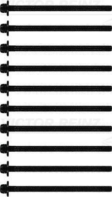 Juego de pernos de culata REINZ 14-32132-01 para Opel Corsa B