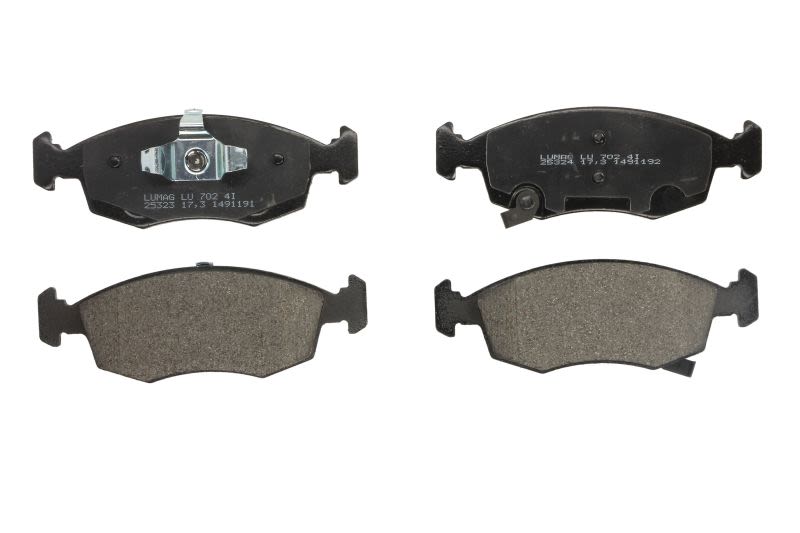 Pastillas de freno de disco BRECK 25323 00 702 10 para Fiat Pand
