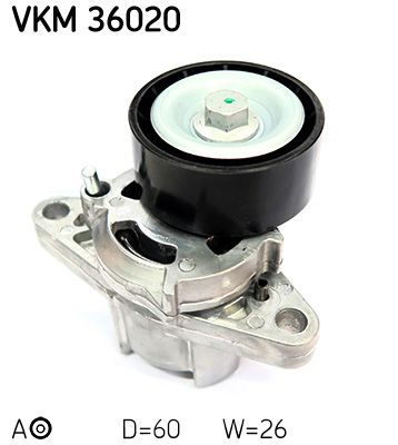 Palanca tensora de correa multicanal SKF VKM 36020 para Renault Clio II