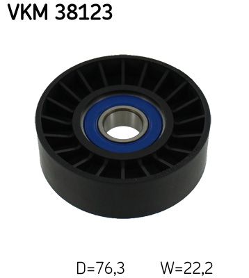 Palanca tensora de correa multicanal SKF VKM 38123 para Mercedes-Benz Clase A (W168) 1997-2004