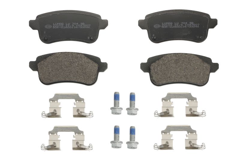 Pastillas de freno de disco BRECK 22103 00 704 00 para Renault Megane IV