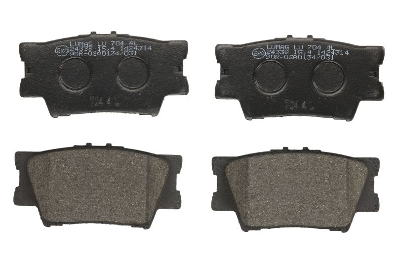Pastillas de freno de disco BRECK 24338 00 704 00 para Lexus ES