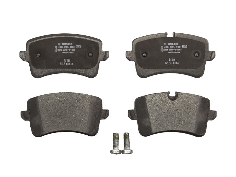 Pastillas de freno de disco BOSCH 0 986 494 488 para Audi A4 B8
