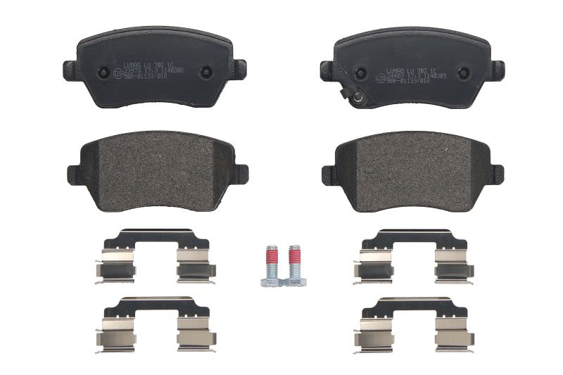 Pastillas de freno de disco BRECK 23973 00 702 10 para Nissan Note