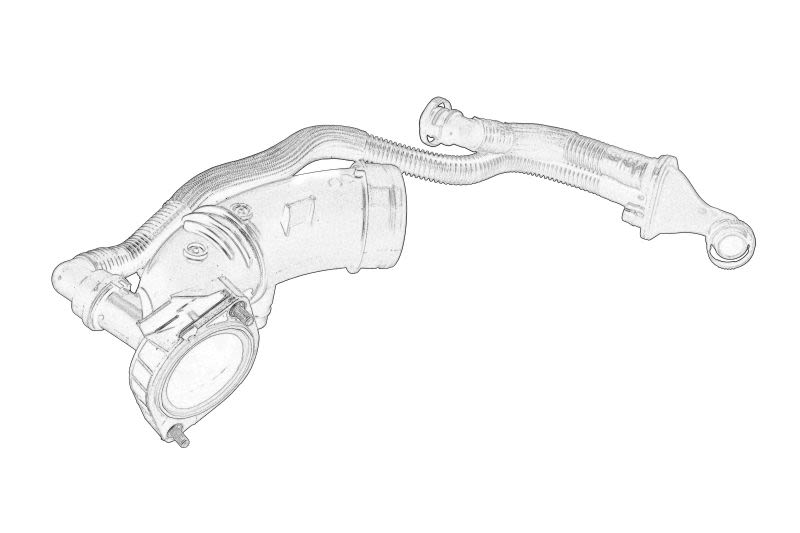 Módulo del múltiple de admisión OE VW 06M 129 041 para Audi A4 B9