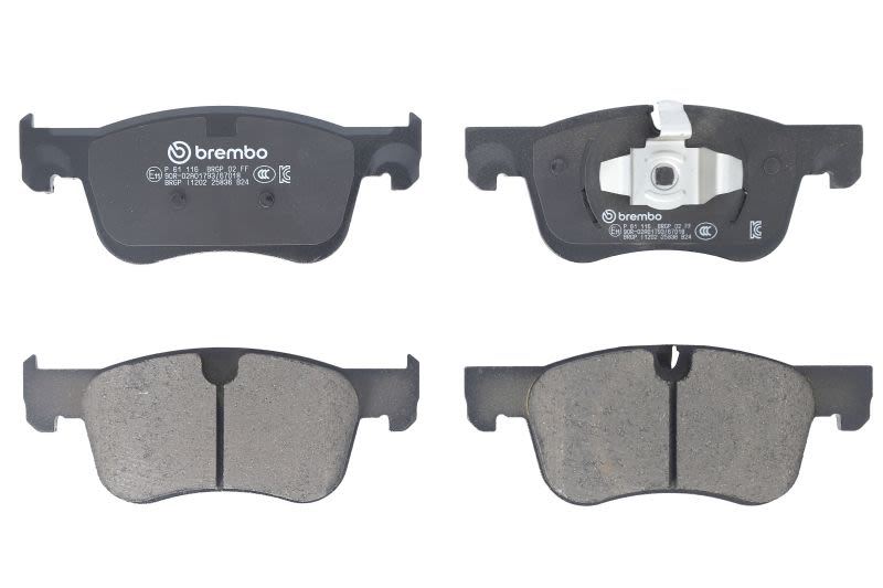 Pastillas de freno de disco BREMBO P 61 116 para Citroen C4 Picasso I